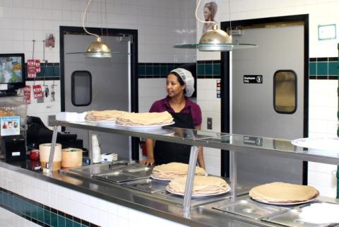 Sara Wordofa in the kitchen at Katar River